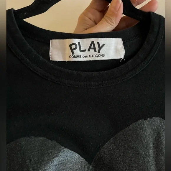 Comme Des Garçons Play Graphic Print Tee Shirt - Picture 3 of 5